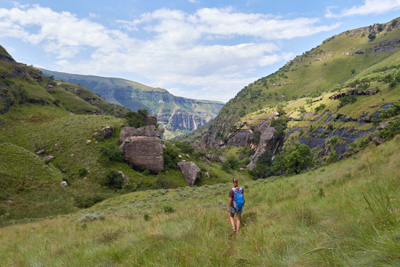 vandring i KwaZulu-Natal