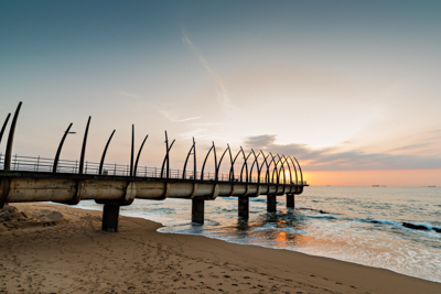 Umhlanga Rocks Millenium Pier i Kwazulu-natal